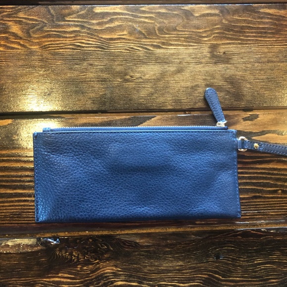 Michael Kors Navy Wristlet - Picture 3 of 4